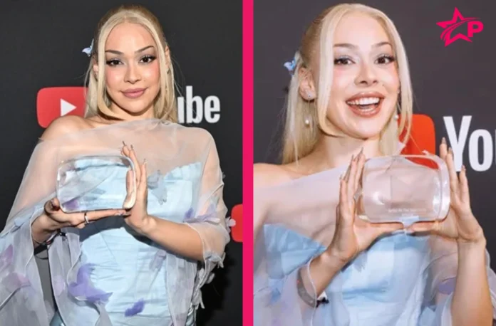 Ayliva bei den YouTube Awards 2025 in Berlin als Künstlerin des Jahres